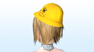 黄色通学帽