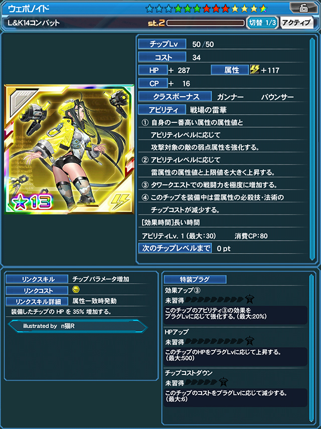 Ｌ＆Ｋ１４コンバット（illustrated by п猫R）