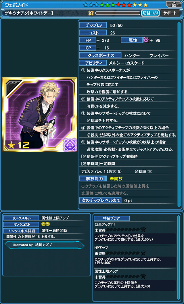 ゲキツナアタ[ホワイトデー]（illustrated by 結川カズノ）