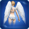 天使の翼　白