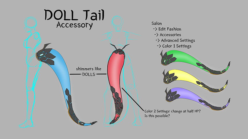 DOLL Tail／Fishtail