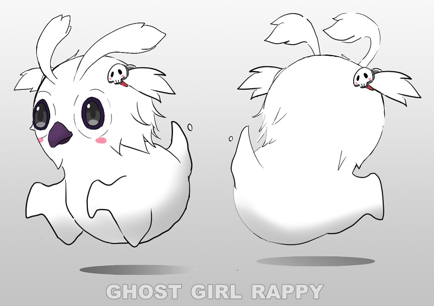 Ghost girl Rappy