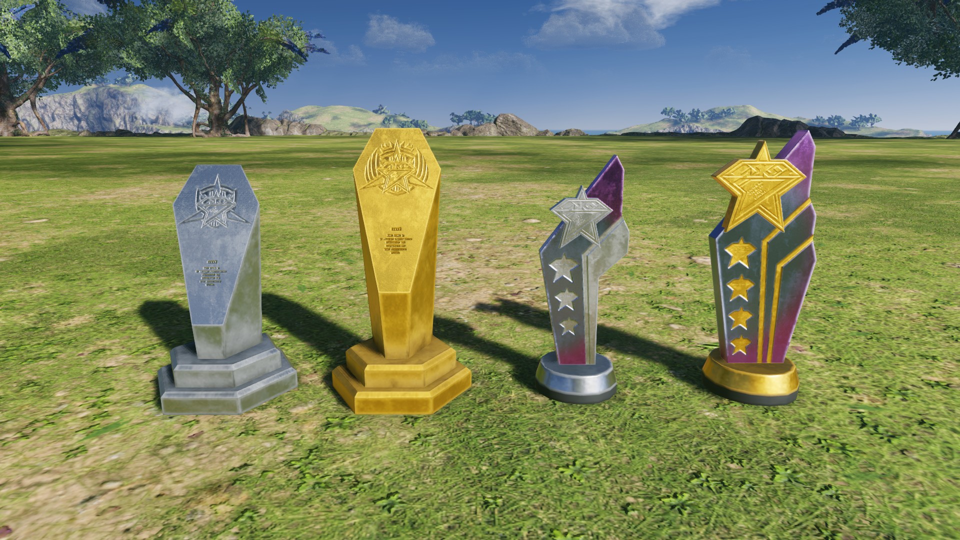 記念トロフィー