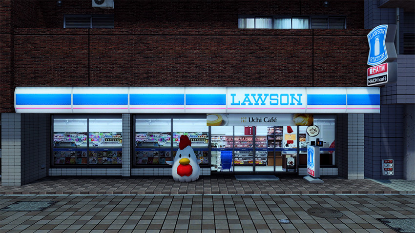 ゲーム内の東京フィールドにローソン店舗が登場！