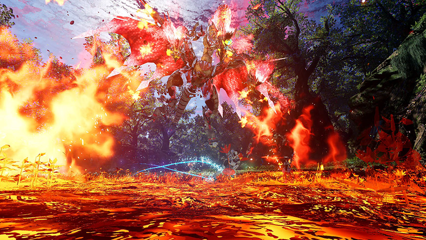 特殊な模様の現れたシーズンエネミーが出現！